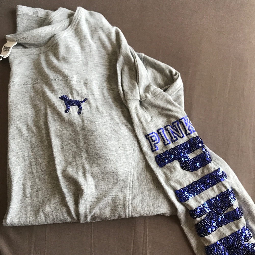PINK long sleeve Tee